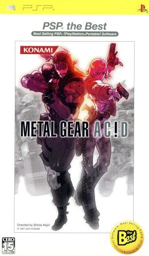 METAL GEAR AC!D (Metal Gear Acid) Konami The Best (Reprint)