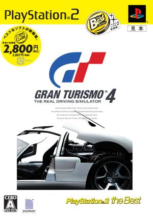 GRAN TURISMO 4 PS2 the Best (resale)