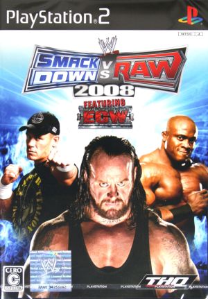 WWE2008 SmackDown vs Raw