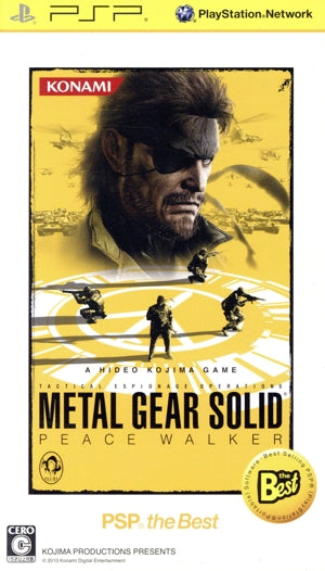 METAL GEAR SOLID Peace Walker PSP the Best