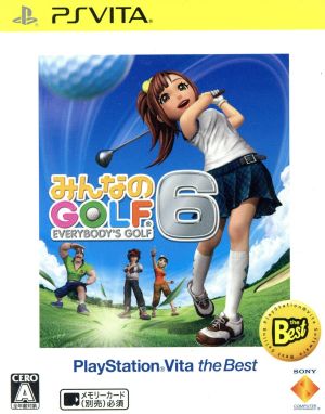 みんなのGOLF6 PlayStationVita the Best

Everybody's Golf 6 PlayStation Vita the Best