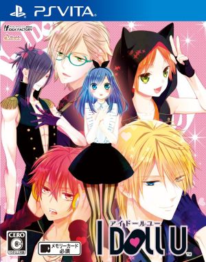 The text "I DOLL U" is already in English, though it plays with words. It can be interpreted as "I adore you" or "I like you" by substituting "DOLL" to sound like "adore." If you want a direct translation, it remains "I DOLL U."